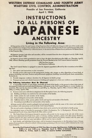 Poster Japanese Relocation 1942