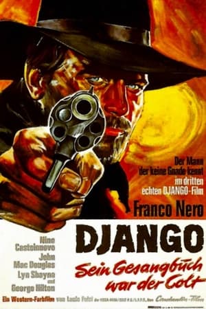 Poster Django - Sein Gesangbuch war der Colt 1966