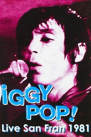 Poster Iggy Pop - Live San Fran 1981