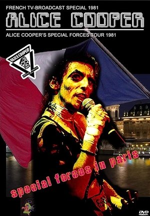 Poster Alice Cooper à Paris (1982)