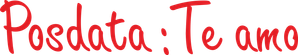 Posdata: Te quiero — Logos 5