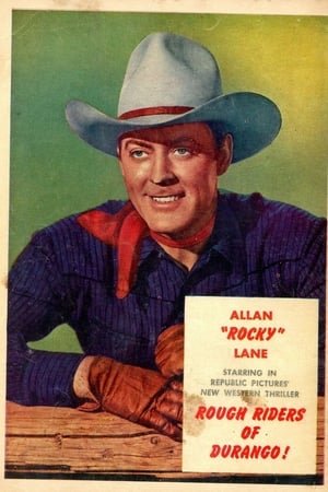 Poster Rough Riders of Durango 1951
