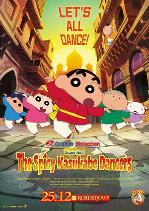 poster Crayon Shin-chan the Movie: Super Hot! The Spicy Kasukabe Dancers