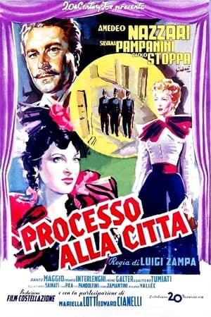 Poster Processo alla città 1952