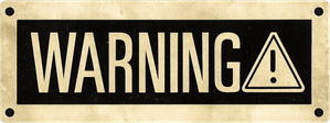 Warning