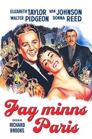 Poster Jag minns Paris 1954