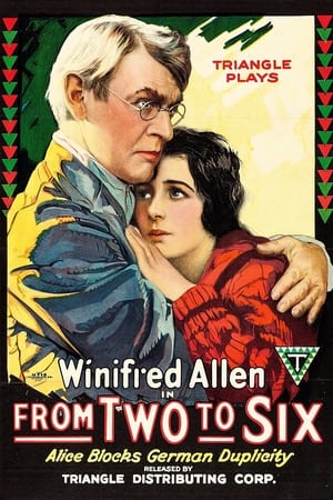 Poster From Two to Six 1918