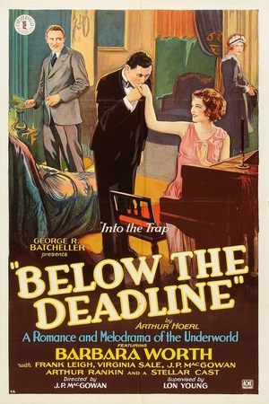 Poster Below the Deadline (1929)