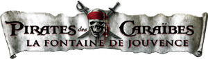 Pirates des Caraïbes : La Fontaine de jouvence — logo