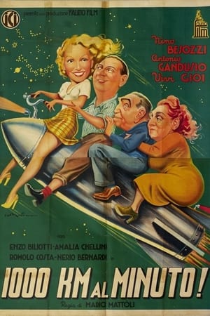 Poster 1000 km per minute! 1939