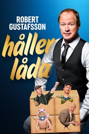 Poster Robert Gustafsson holding the box (2020)