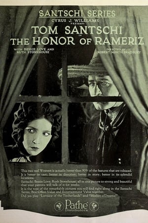 Poster The Honor of Rameriz (1921)