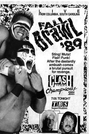 Poster WCW Clash of The Champions VIII: Fall Brawl '89 1989