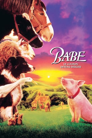 Poster Babe, le cochon devenu berger 1995