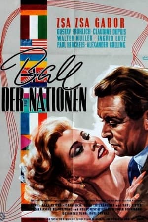 Poster Ball der Nationen 1954