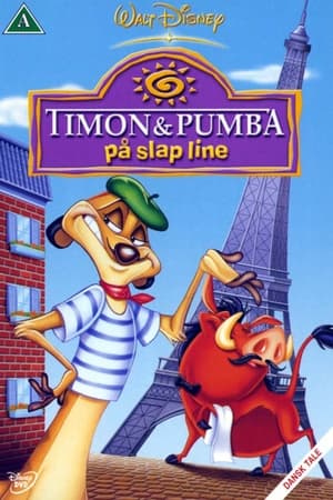 Poster Timon og Pumba på slap line 1996