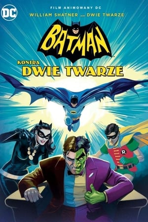Poster Batman kontra Dwie Twarze 2017