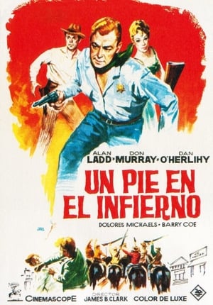 Poster Un pie en el infierno 1960