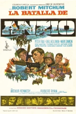 Poster La batalla de Anzio 1968