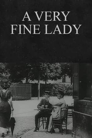 Poster A Very Fine Lady (1908)