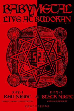Poster BABYMETAL - Live at Budokan ～Red Night ＆ Black Night Apocalypse～ 2015