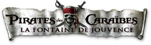 Pirates des Caraïbes : La Fontaine de jouvence — logo