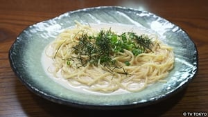 Solitary Gourmet Pollack Roe Cream Pasta and Pork Cutlet Sandwich of Torigoe, Taito Ward, Tokyo