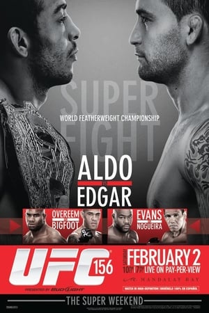 Poster UFC 156: Aldo vs. Edgar (2013)