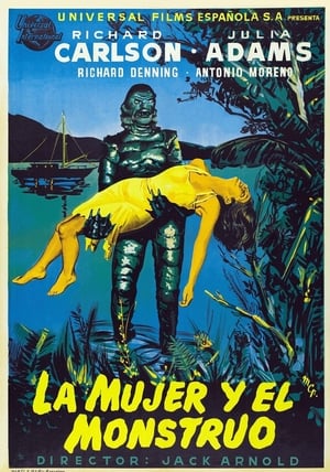 Poster La mujer y el monstruo 1954