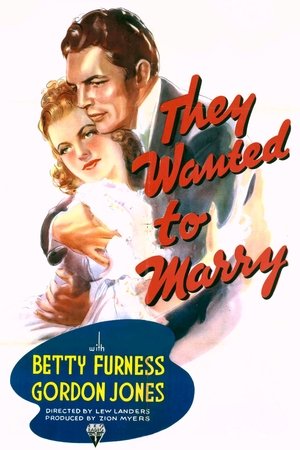 Poster They Wanted to Marry 1937