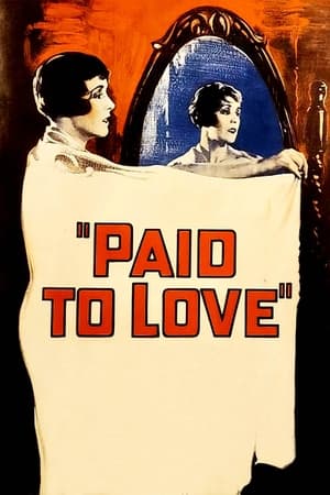 Poster Paid to Love 1927