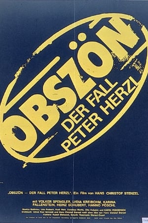 Poster Obszön - Der Fall Peter Herzl 1981