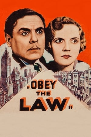 Poster Obey the Law (1933)