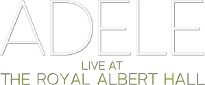 Adele: Live at the Royal Albert Hall — Logos 1