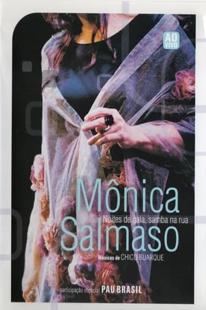 Poster Mônica Salmaso - Noites de Gala, Samba na Rua 2008