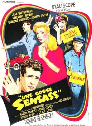 Poster Une gosse « sensass » 1957