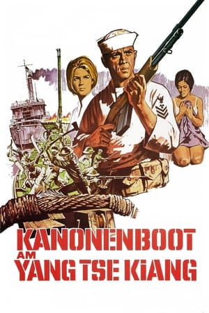 Poster Kanonenboot am Yangtse-Kiang 1966