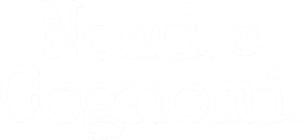 Nomi e cognomi — Logos 1