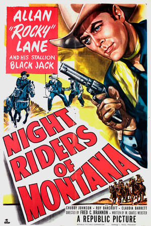 Poster Night Riders of Montana (1951)