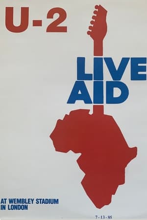 Poster U2 at Live Aid 1985