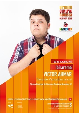 Poster Victor Ahmar - Saco de Pancadas (2019)