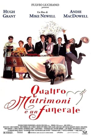 Poster Quattro matrimoni e un funerale 1994