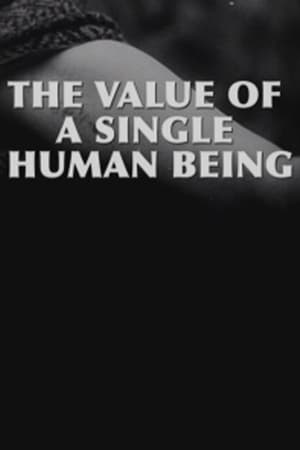 Poster The Value of a Single Human Being 2004