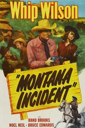 Poster Montana Incident (1952)