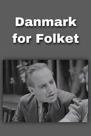 Poster Danmark for Folket (1937)