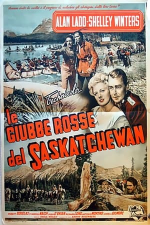 Poster Le giubbe rosse del Saskatchewan 1954