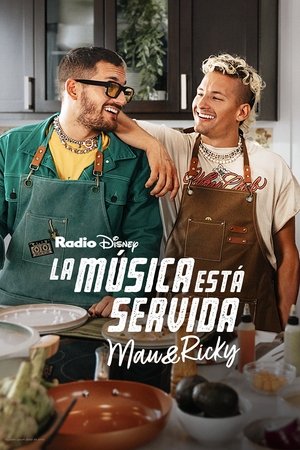 Poster Music is on the Menu: Mau y Ricky (2023)