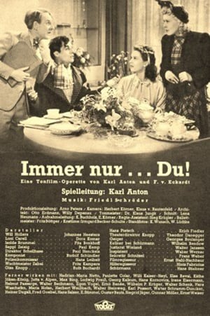 Poster Immer nur Du (1941)