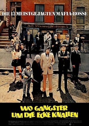 Poster Wo Gangster um die Ecke knallen 1971