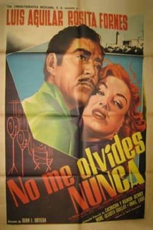 Poster No me olvides nunca 1956